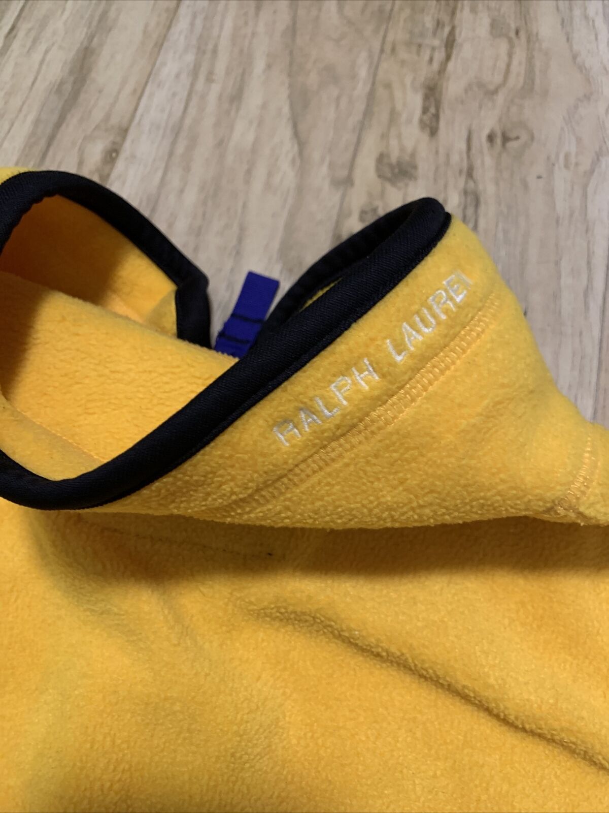 Polo Jeans Company Co Ralph Lauren XL Yellow Flee… - image 8