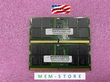 32GB 2x 16GB DDR5 SODIMM 5200 RAM Compatible w/ Legion Slim 5 16IRH8 / 5i 16IRH8