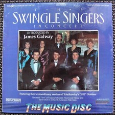 The SWINGLE Singers in Concert Vocal Octet Live in England Bach Music LASERDISC