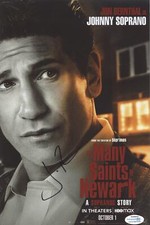 Jon Bernthal "The Many Saints of Newark" SIGNED 'Johnny Soprano' 8x12 Photo B