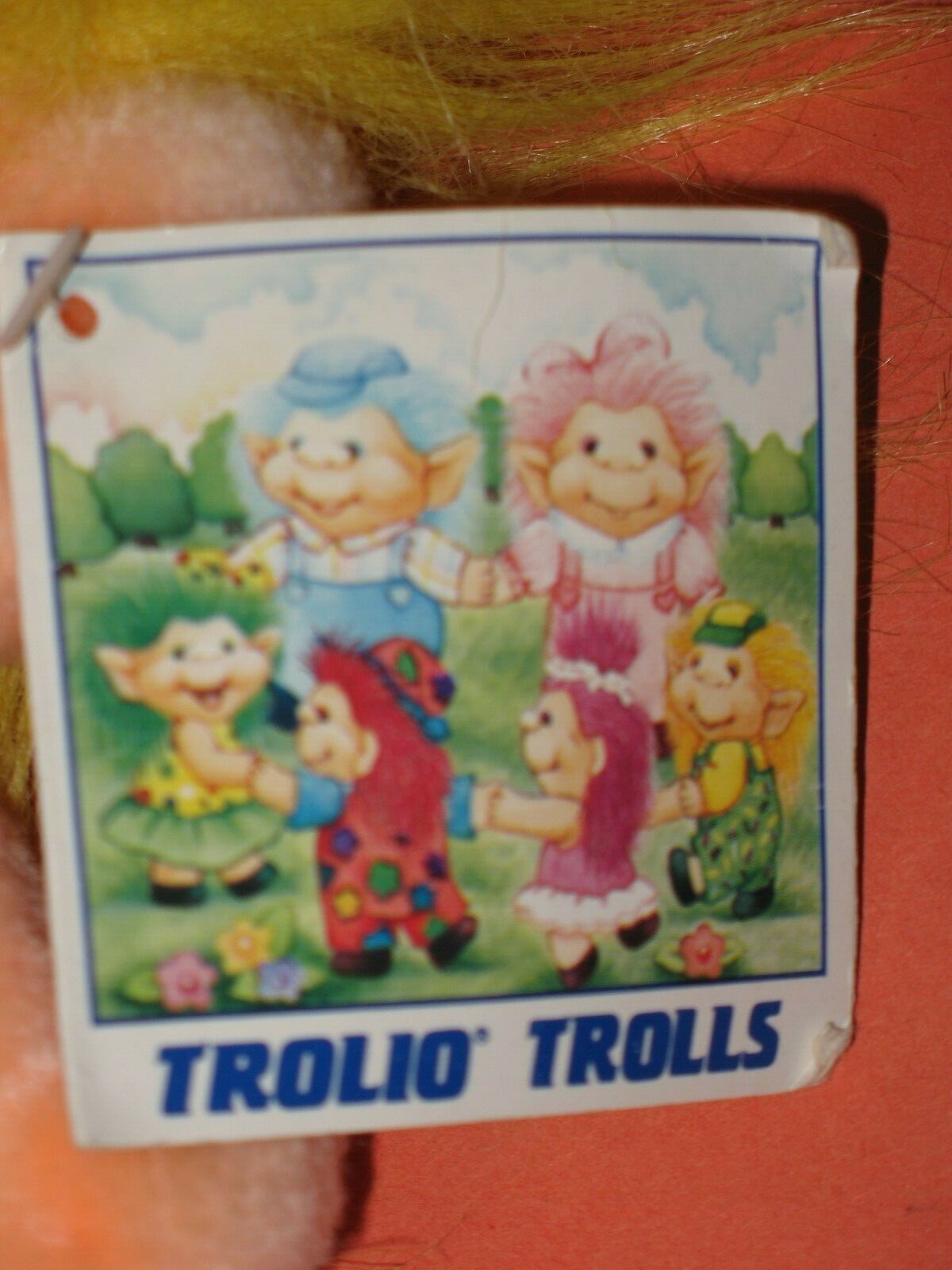 Trolio Trolls 9 Inch Plush Troll Doll Chosun Cavegirl With Tag Sample Rare 9"