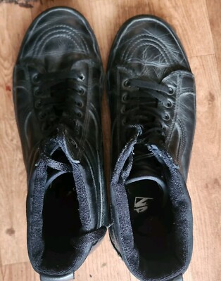 Vans Old Skool Sk8-Hi MTE Sneaker Skaterschuhe schwarz Gr. 47 Leder