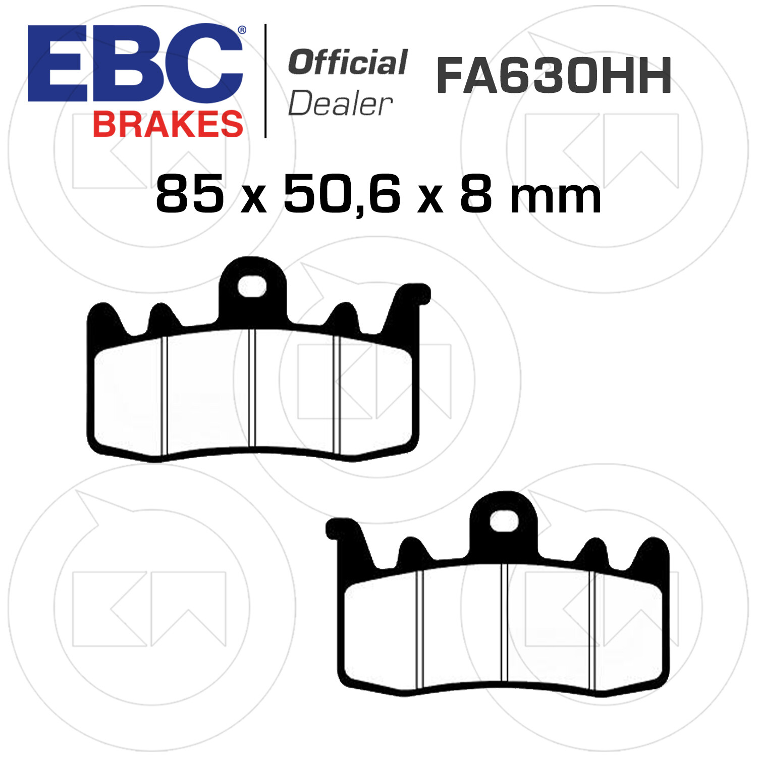 Pastiglie Freno Per Bimota, Cagiva, Ducati, Gas Gas, KTM E Moto Guzzi Art 107a48653 Brembo 7438024519599
