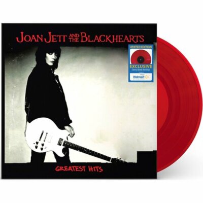 Joan Jett & Blackhearts Greatest Hits Cherry Red Vinyl Limited