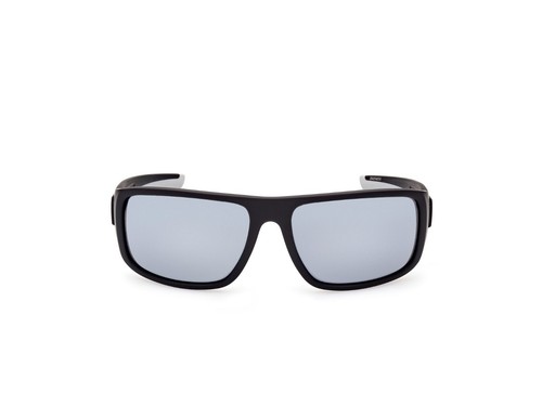 MotorSport BS0023 02C Matte Black Mirror Plastic Wrap Sunglasses 63-17-130 sd* - 第 1/2 張圖片