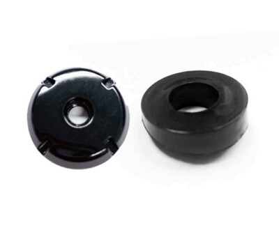 81-87 Buick Regal Grand National Manual Antenna Bezel w/ 4 Point Nut Combo BLACK