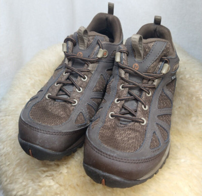 MERRELL WOMENS SIREN SPORT TRAIL SHOE LEATHER MESH HIKING J03004 SIZE 8.5 BROWN