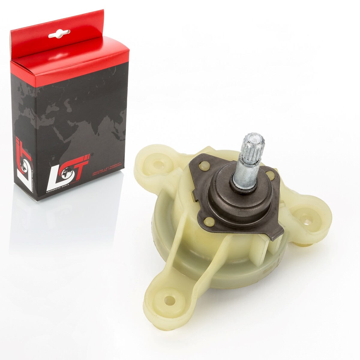 Crank mechanism manual window lifter front left for VW POLO 9N