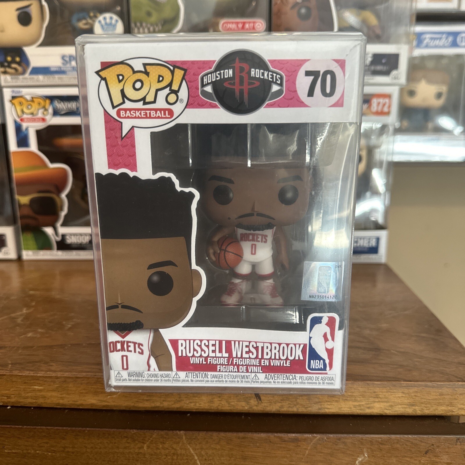 Funko Pop! Vinyl: Russell Westbrook #70