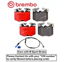 Front Brake Pad OE Brembo Ceramic +Sensor for BMW 430i / 430i GC (M Sport)