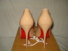 100% AUTHENTIC NEW WOMEN LOUBOUTIN SO KATE 120 NUDE PATENT PUMPS/HEELS US 7 — photo 7