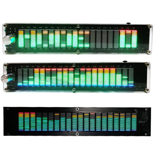 LED Music Audio Spectrum Display DSP Module Sound Level Stereo VU Meter - Picture 2 of 17