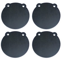 Tactical Scorpion Gear AR500 Steel Shooting Range Target Lot of 4 6" x 1/4" Gong