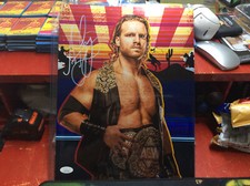 Hangman Adam Page Metallic SIGNED Photo Autograph 11x14 JSA COA AUTO AEW WWE