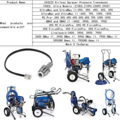 243222 Airless Sprayer Pressure Transducer for Graco Airless Paint