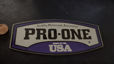 VINTAGE PRO-ONE Sticker Decal  ORIGINAL old stock