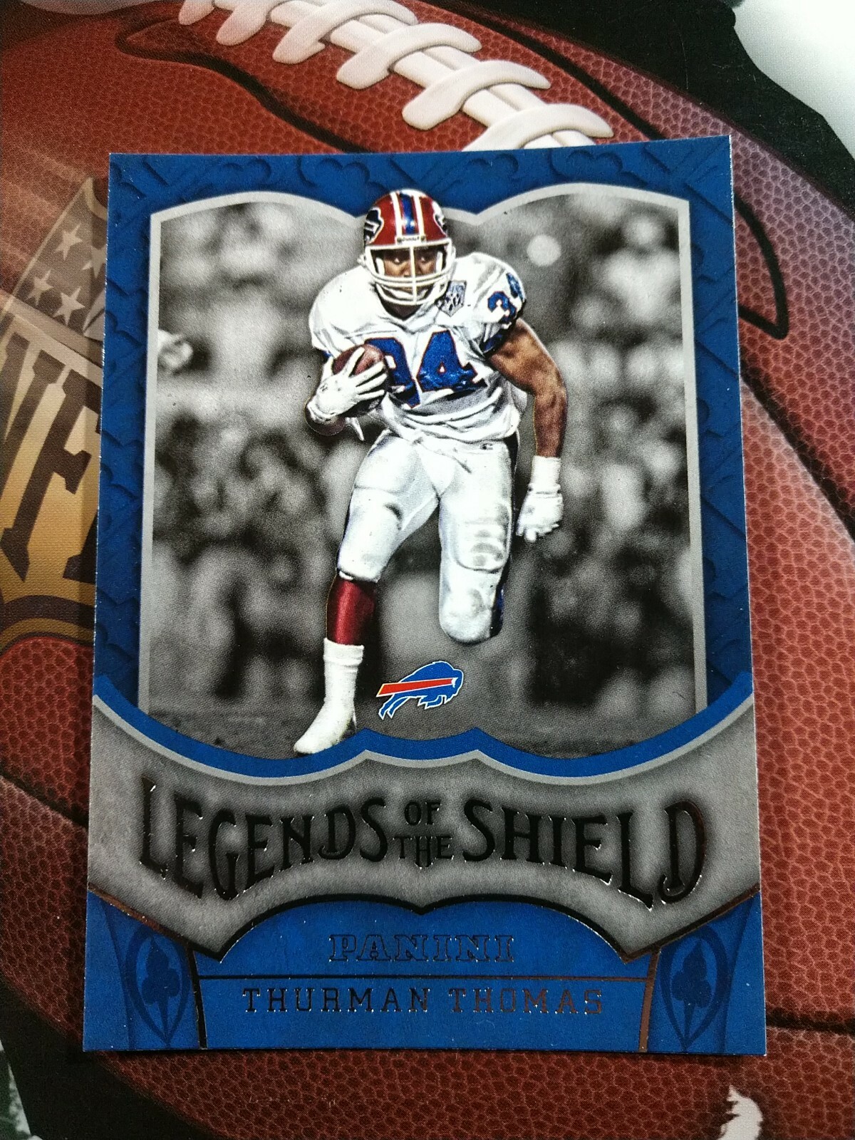 THURMAN THOMAS 2016 Panini Legends of the Shield Insert #17  Buffalo Bills