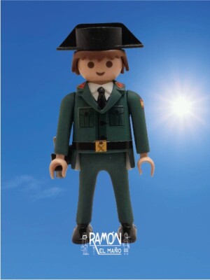 Custom playmobil Guardia civil gala seguridad benemérita españa
