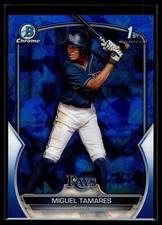 Miguel Tamares 2023 Bowman Chrome Sapphire Edition Card #BCP-179