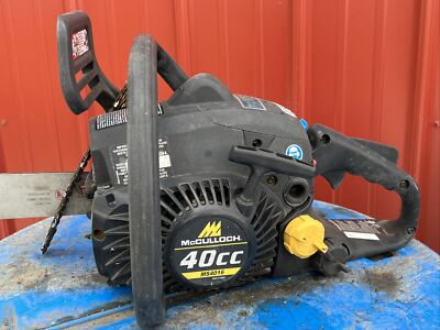 Vintage McCulloch MS40 Chainsaw Chain Saw MS4016 / 40cc Chain Saw