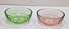 Hocking Glass Company BLOCK OPTIC SMALL FRUIT DESSERT BOWLS