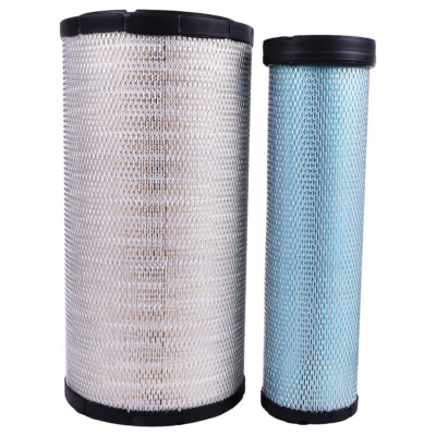Air filter Kit 600-185-4110 600-185-4120 For Komatsu PC200-8 PC240-8 PC220-7