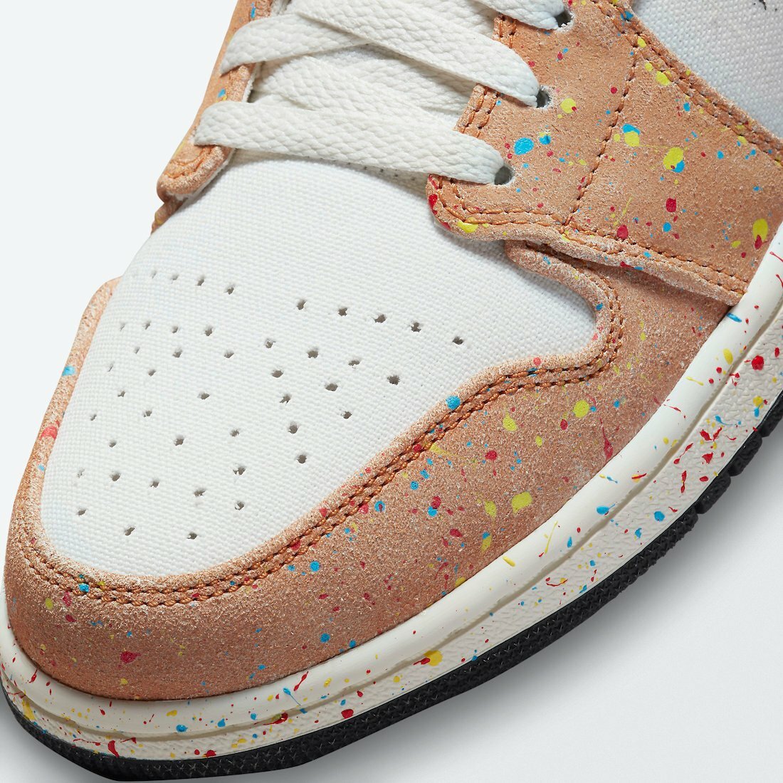 jordans splatter paint