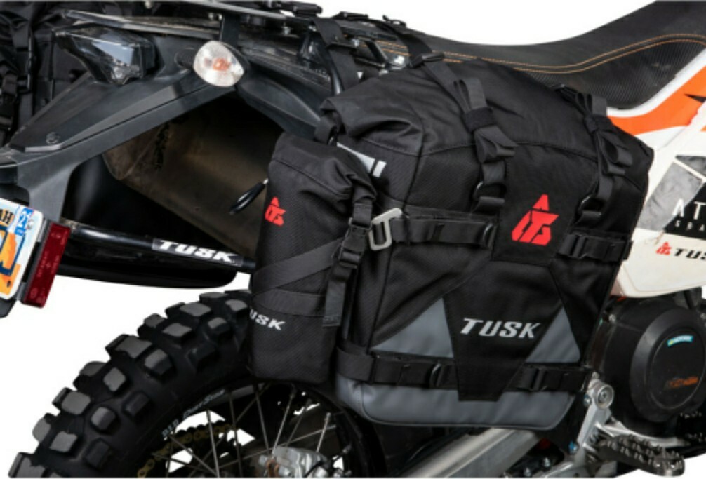 Tusk Pilot Pannier Bags W/Bottle Holders Touring Adventure Honda
