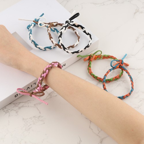 12PCS Pest Mosquito Repellent Bracelet Deet-Free Bands Adjustable Leather uk - Picture 12 of 12