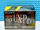 SONY  UX  PRO    90  VS. IV   TYPE II  5 PACK  BLANK CASSETTE TAPES (5) (SEALED)