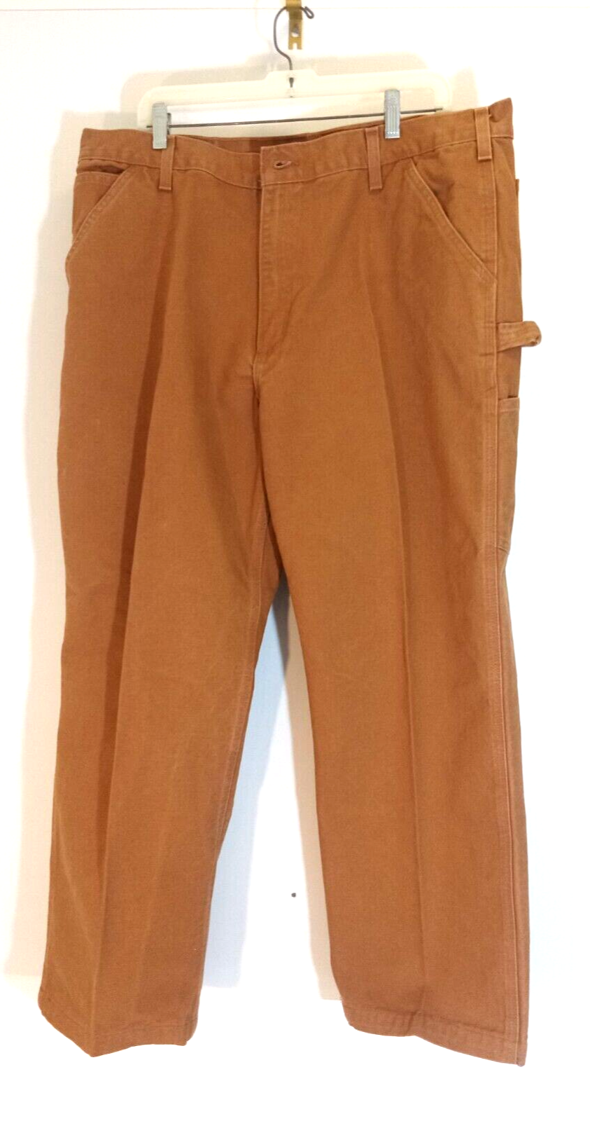Carhartt Carpenter Pants Mens 40x30 Cognac Loose Original Fit 100% Cotton