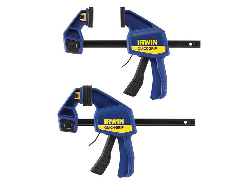 Irwin Quick-Change Medium-Duty Bar Clamp 150mm 6in Twin Pack - T5062QCEL7