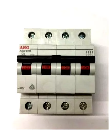 Interruptor Magnetotérmico 4P 40A AEG