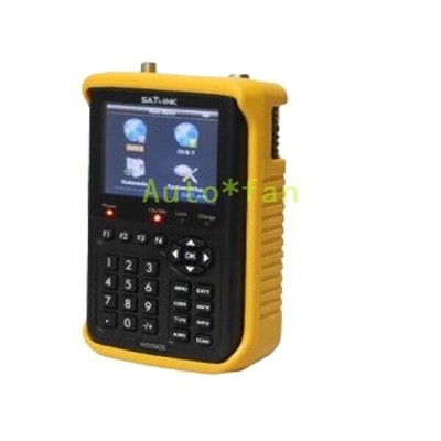 For satlink ws-6909 DVB-S DVB-T SATELLITE   METER #WD8