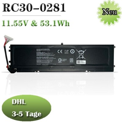  RC30-028102 RC30-02810200 RC30-0281 Akku für Razer Blade stealth 13 2018 2019