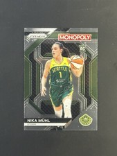 2024 Panini Prizm WNBA Monopoly Nika Muhl Rookie RC Seattle Storm #WNBA26