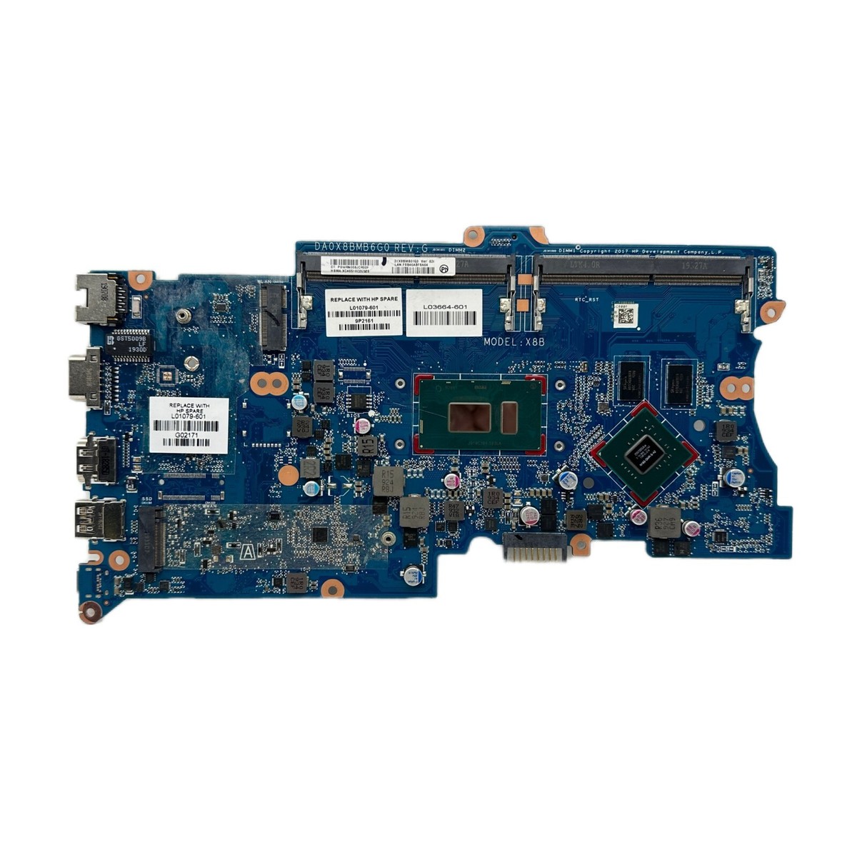 HP ProBook 430 440 G5 Motherboard i7-8550U 930MX 2GB-GPU