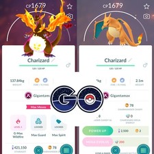 Pok mon go - Gigantamax Charizard - Trade 20k Stardusts