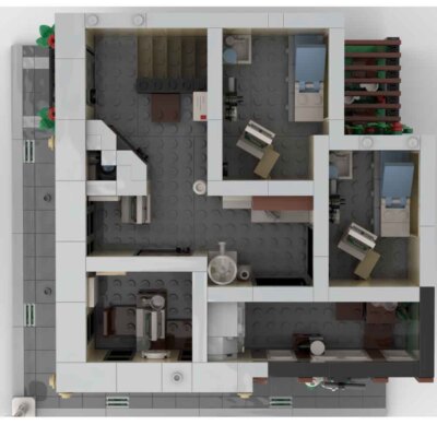 OLD ENGLISH TOWN House 2374 pièces pour les 14 ans et plus MOC-119122 Set EUR 170,58 - FR