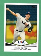 LOT OF (123) 2011 TOPPS USA BASEBALL MARK APPEL #USA-1 PHILLIES