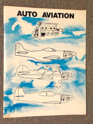 Auto Aviation Development Brochure For Homebuilt Olds V-8 ( Dated 1978)