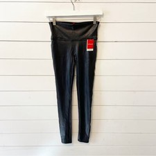 NWTs Spanx Women s Faux Leather Stretchy Leggings Size Small