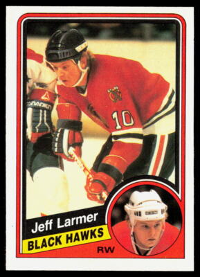 Jeff Larmer 1984-85 O-Pee-Chee #36 NMT