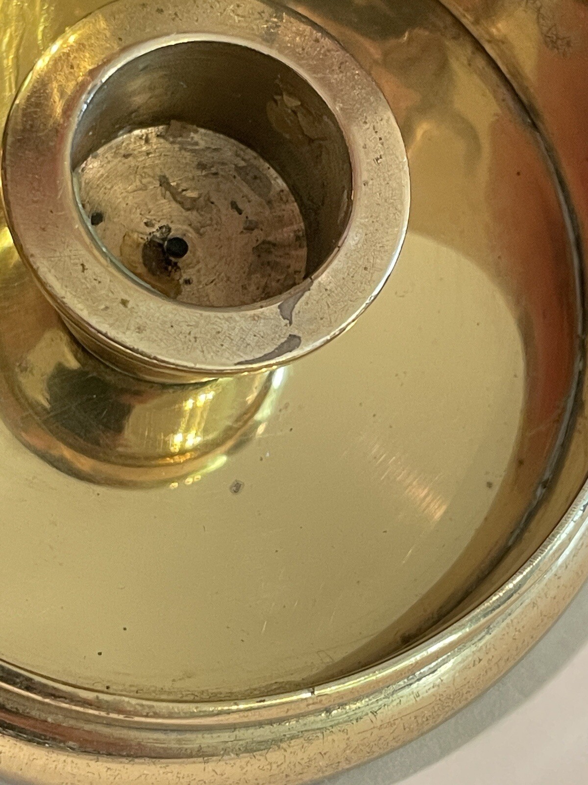 Partylite Hampton Brass Taper Candle Holder 