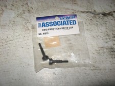 Image of RC Associated CR12 Front CVA Drive Axles Steel Black (2) 41013