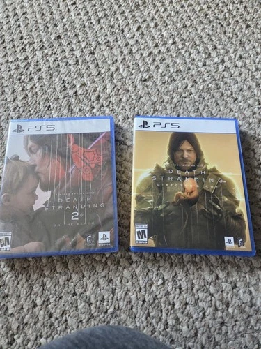 Death Stranding Collection Game Discs 1 and 2 Sony Playstation 5