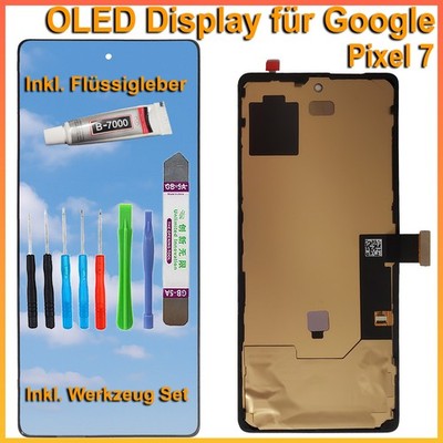 Display für Google Pixel 7 GO3Z5, GQML3, GVU6C LCD OLED Bildschirm + Werkzeug