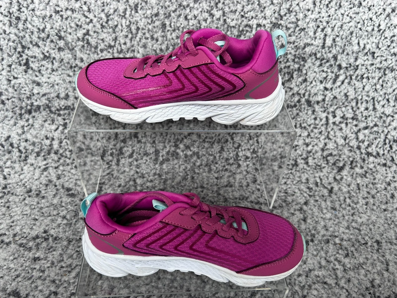 Saucony Kids Sneakers US 12.5 Purple Pink Running Shoes Youth Preowned thumbnail 2