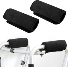 2Pk Walker Handle Cushions Walker Grip Cover Pads for Rolling Wheelchair Walker