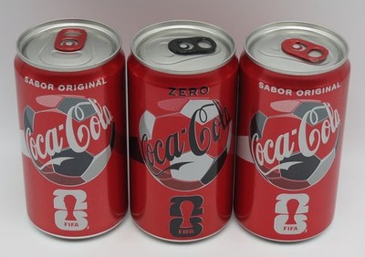 3 Coca-Cola & Coke Zero 235ml cans FIFA 26 MEXICO, FULL